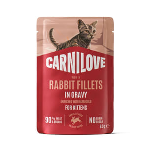 Kitten Rabbit with Marigold Gravy Pouch