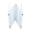 Dog barrier fence, 4-part, with door
