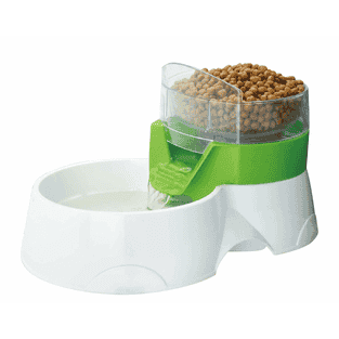 2in1 fontaine à eau &amp; distributeur de nourriture Montego