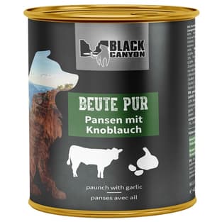 Beute Pur Pansen mit Knoblauch