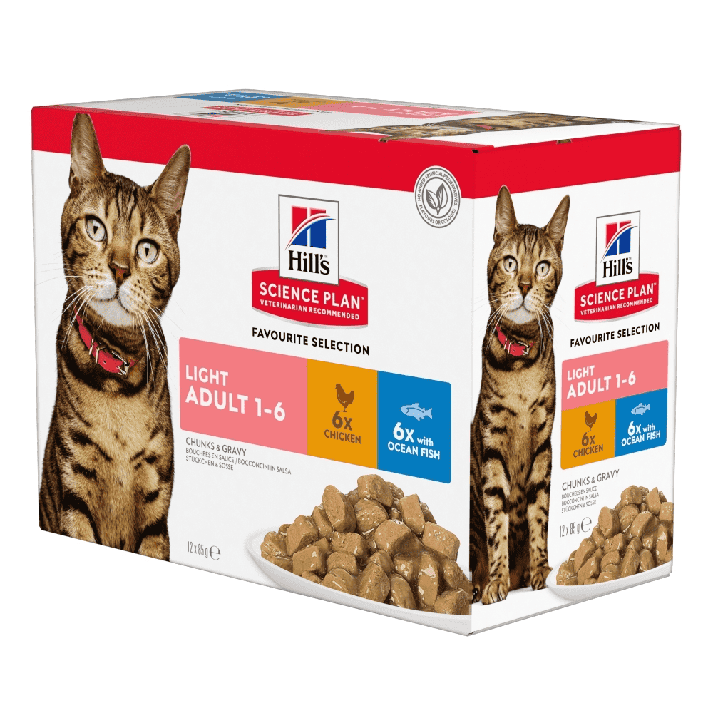 Feline Favourite Selection Light Adult - Frischebeutel