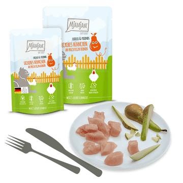 Chicks &amp; Friends - Delicious chicken with fruity pears