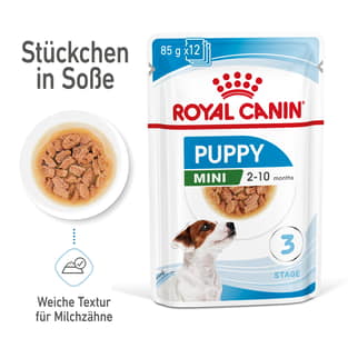 Mini Puppy - Stückchen in Sauce