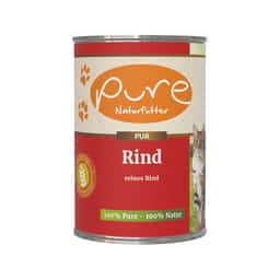 Katzenmenü PUR-Fleischdose Rind