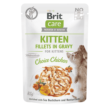 Care Cat - Fillets Kitten in Gravy with Chicken
