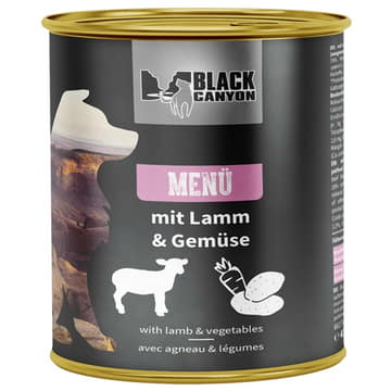 Dog Menü mit Lamm & Gemüse