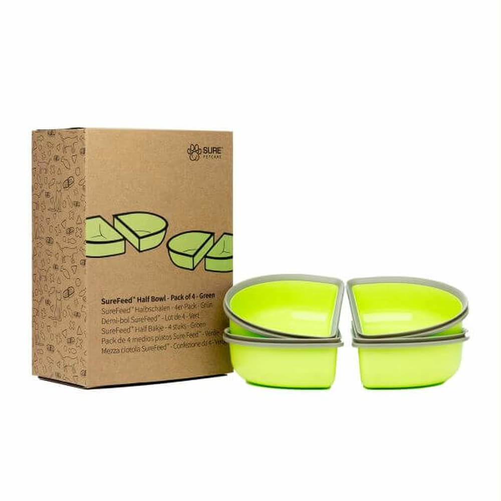 Set of 4 half trays for SureFeed automatic feeders