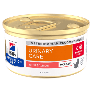 Feline c/d Multicare Stress Urinary Care Salmon Mousse