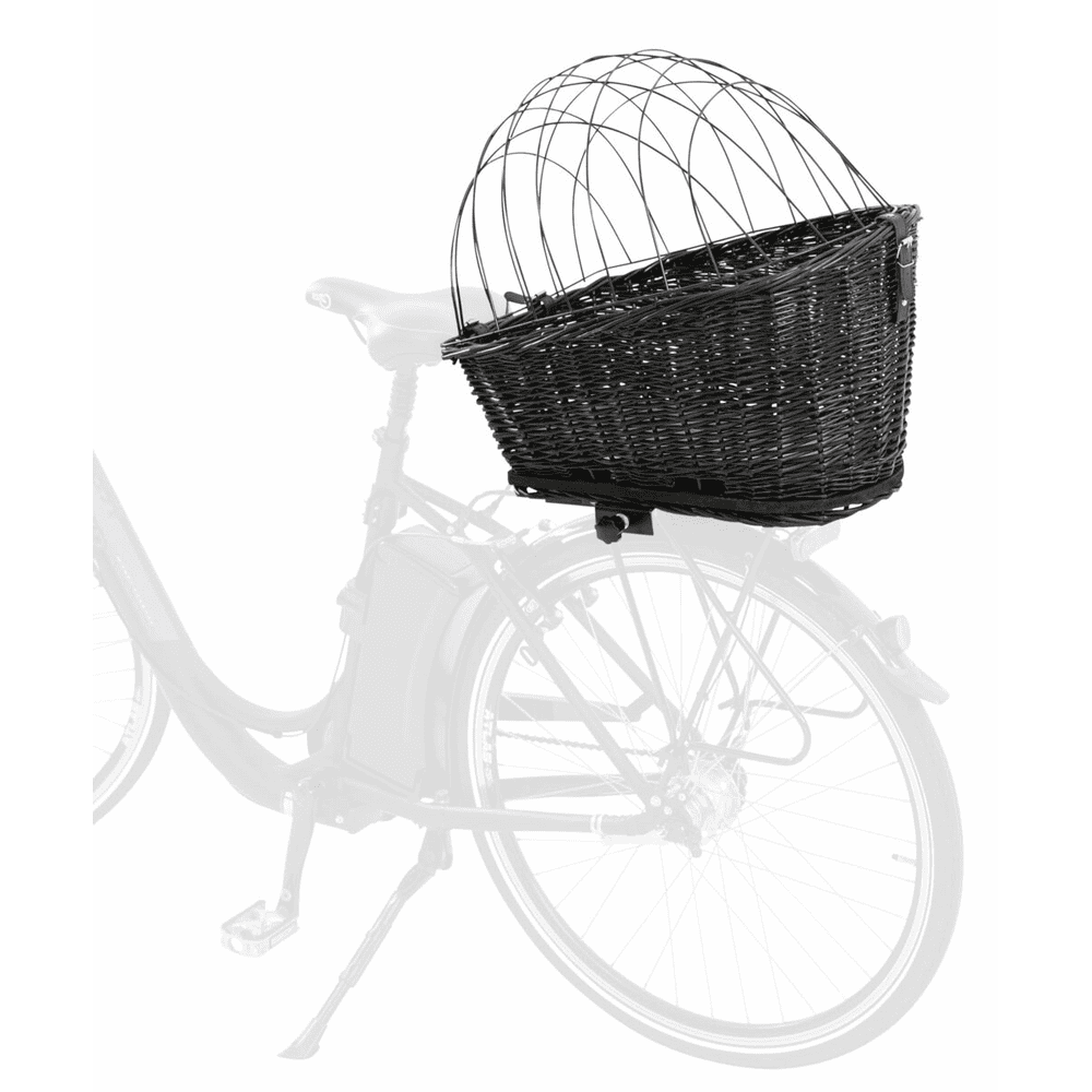 Fahrradkorb mit Gitter