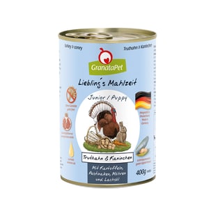 Liebling's Mahlzeit Truthahn & Kaninchen Junior