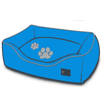 Hunde- & Katzenbett Überzug Nio28, blau