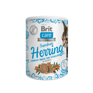 Care Cat Snack - Superfruits Herring  for sterilised cats