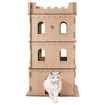 Katzenburg aus Pappe Sir Scratch-A-Lot