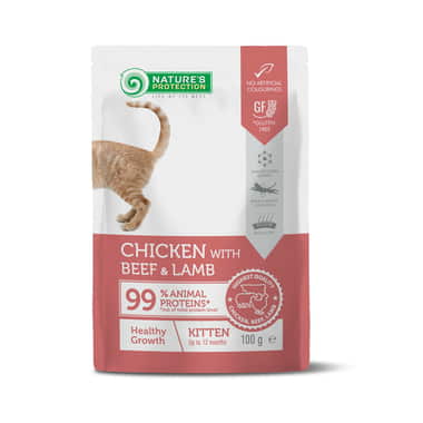 Kitten Chicken with Beef & Lamb