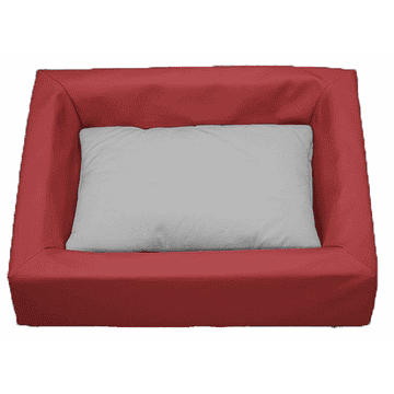 Lit hygiénique lavable avec coussin intégré
