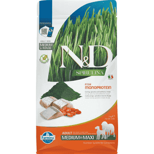 Canine Adult Medium/Maxi Hering & Wolfsbeere