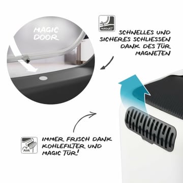 Biala Toilette pour chats