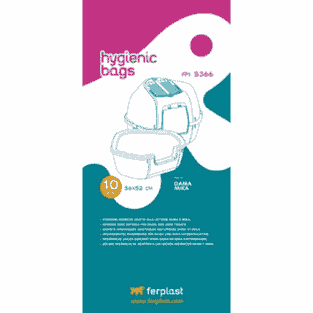 Ferplast Polybeutel FPI 5366, 10 Stk.