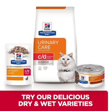 Feline c/d Multicare Stress Urinary Care Ragout Stew flavoured with tuna and added vegetables - Can