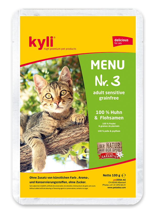 Menu No. 3 Sensitive