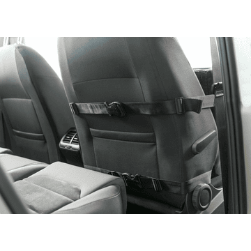 Erhöhter Autositz mit Staufach