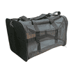 Nylon dog carrier bag black