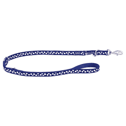 Laisse Design White Spots on Navy