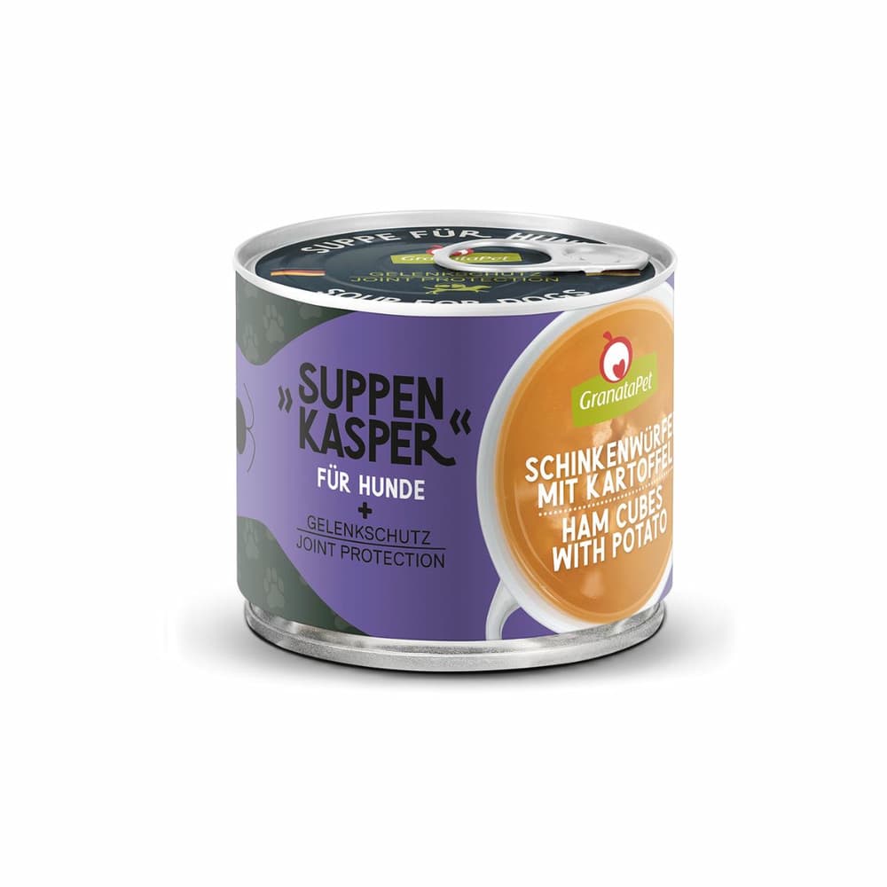 Chien - Suppenkasper Dés de jambon avec pommes de terre