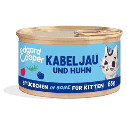 Kitten "Kabeljau & Huhn" Cabillaud & Poulet - Boîte