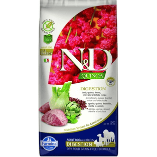 Canine Adult Quinoa Digestion Lamm, Fenchel Medium/Maxi