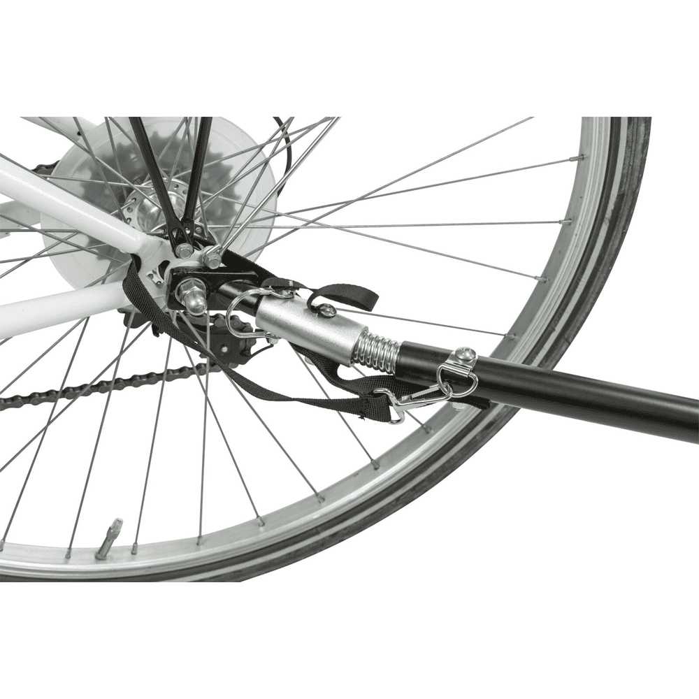 Remorque de vélo gris/bleu