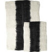 Tapis Ombré Noir/Blanc