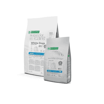 White Dogs Grain Free Small Breed Herring