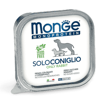 Monoprotein SOLO Dog,  Lapin