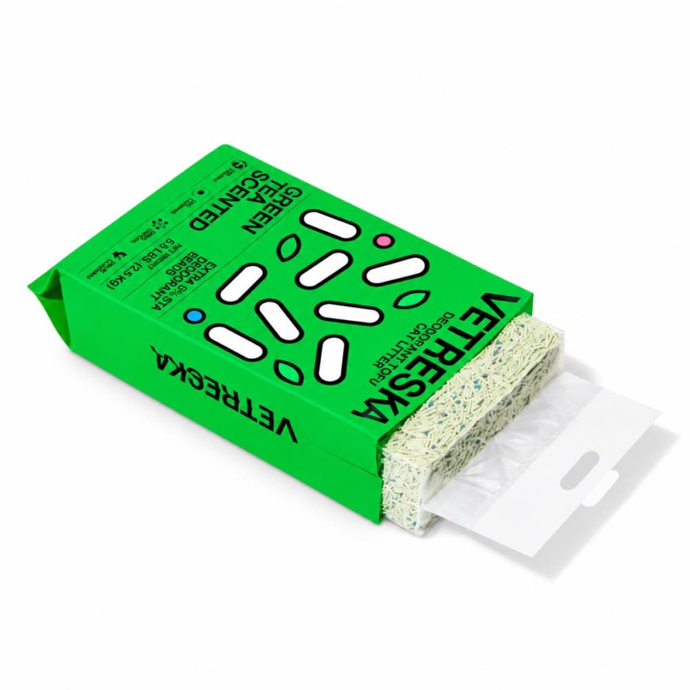 Katzenstreu Tofu, Green Tea