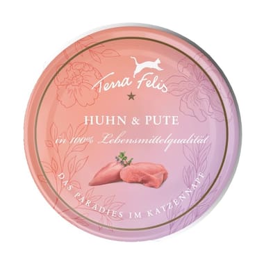 Katze getreidefrei Huhn+Pute