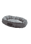 Hundebett Lounge walled oval bed