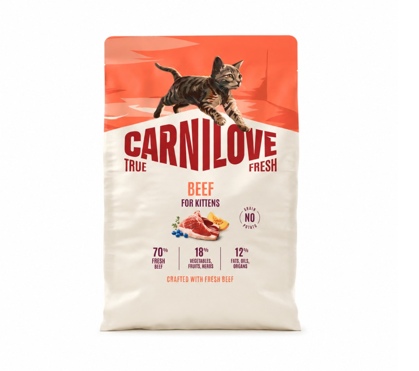 Kitten True Fresh Beef