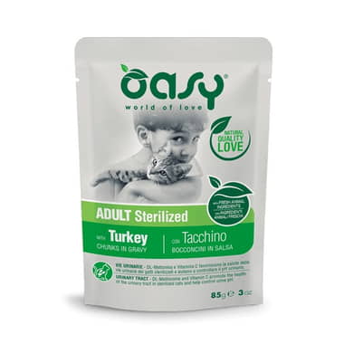 Cat Chunks in Gravy Adult Sterilized with Turkey