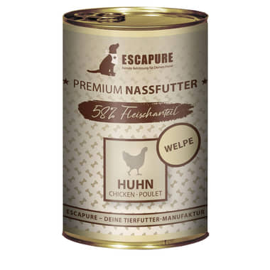 Welpenmenü Huhn Dose