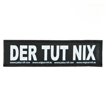2 Julius-K9® Klettsticker, L