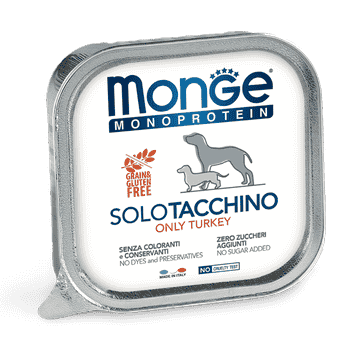 Monoprotein SOLO Dog,  Truthahn