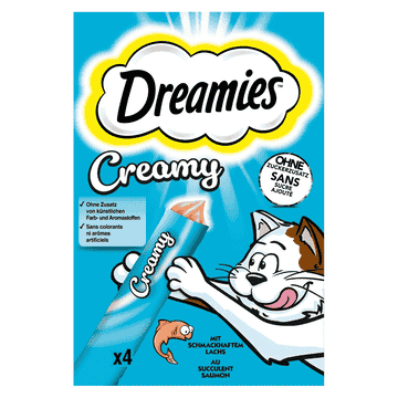 Dreamies Creamy Snacks Lachs