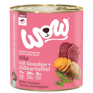 Adult, Wild mit Seealge und Süsskartoffel