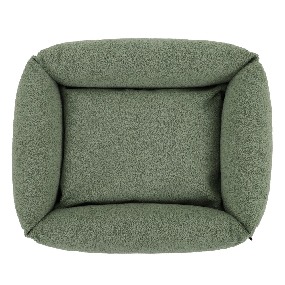 Dog bed Teddy olive green