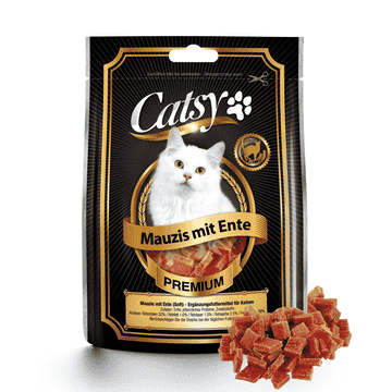 Catsy Mauzis bouchés moelleuses au canard