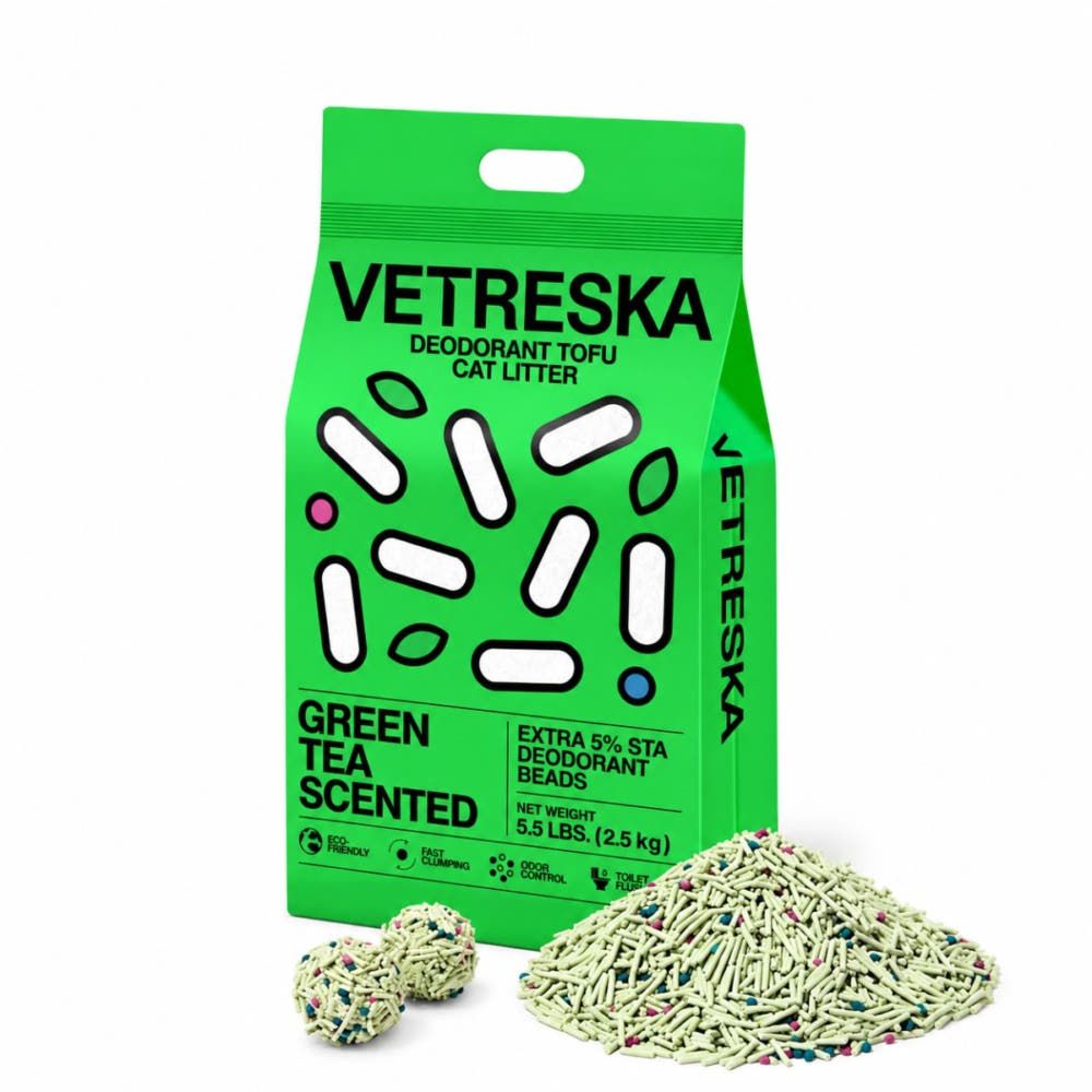Katzenstreu Tofu, Green Tea