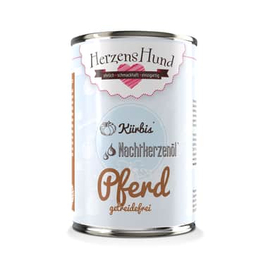 Pferd - Cheval avec courge bio