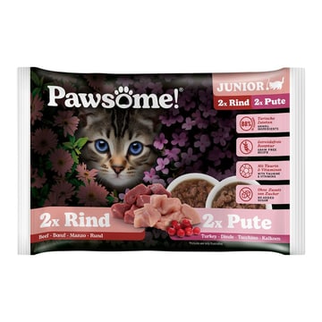 Junior beef &amp; turkey fresh pouches