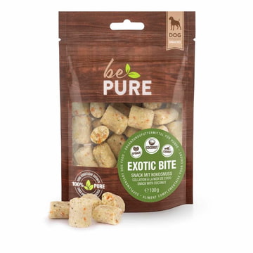 Dog Exotic Bite with coconut